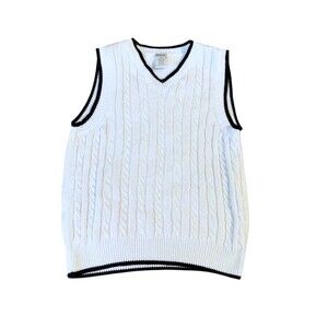 Gymboree Cable Knit Sweater Vest Size S (6-7)